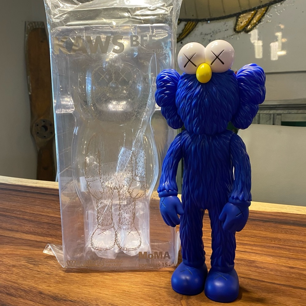 KAWS BFF blue
